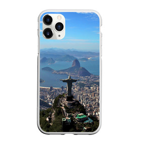 Чехол для iPhone 11 Pro Max матовый с принтом Рио-де-Жанейро , Силикон |  | brazil | rio de janeiro | бразилия | жара | каникулы | карнавал | мегаполис | отдых | отпуск | пляж | приключение | путешествие | рио де жанейро | туризм | футбол | южная америка