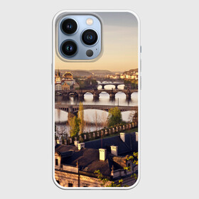 Чехол для iPhone 13 Pro с принтом Чехия (Прага) ,  |  | czech republic | europe | prague | европа | ес | каникулы | мосты | отпуск | прага | туризм | хоккей | чехия