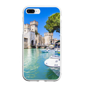 Чехол для iPhone 7Plus/8 Plus матовый с принтом Италия , Силикон | Область печати: задняя сторона чехла, без боковых панелей | europe | italy | вода | европа | ес | италия | каникулы | катера | отдых | отпуск | пляж | солнце | туризм
