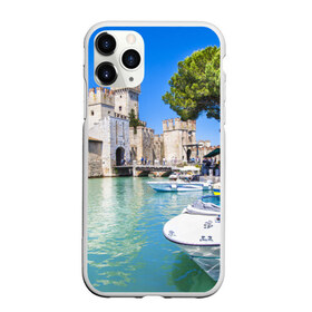 Чехол для iPhone 11 Pro матовый с принтом Италия , Силикон |  | europe | italy | вода | европа | ес | италия | каникулы | катера | отдых | отпуск | пляж | солнце | туризм
