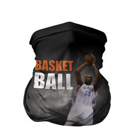 Бандана-труба 3D с принтом Basketball , 100% полиэстер, ткань с особыми свойствами — Activecool | плотность 150‒180 г/м2; хорошо тянется, но сохраняет форму | nba | баскетбол | баскетболист | спорт