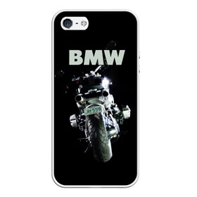 Чехол для iPhone 5/5S матовый с принтом BMW moto , Силикон | Область печати: задняя сторона чехла, без боковых панелей | bmw | бмв | бумер | мотоцикл