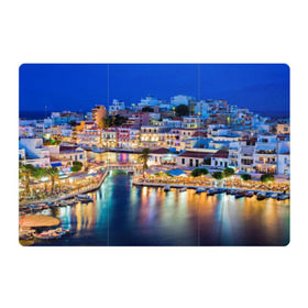 Магнитный плакат 3Х2 с принтом Крит (Греция) , Полимерный материал с магнитным слоем | 6 деталей размером 9*9 см | crete | greece | афины | греция | европа | ес | крит | острова | отдых | отпуск | песок | пляж | солнце. туризм | средиземное море
