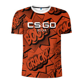 Мужская футболка 3D спортивная с принтом cs:go - Boom! (Бах) , 100% полиэстер с улучшенными характеристиками | приталенный силуэт, круглая горловина, широкие плечи, сужается к линии бедра | boom | cs | csgo | go | бах | бум | кс | ксго