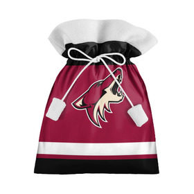 Подарочный 3D мешок с принтом Arizona Coyotes , 100% полиэстер | Размер: 29*39 см | arizona coyotes | hockey | nhl | нхл | хоккей