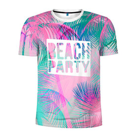 Мужская футболка 3D спортивная с принтом Beach Party 2 , 100% полиэстер с улучшенными характеристиками | приталенный силуэт, круглая горловина, широкие плечи, сужается к линии бедра | beach | party | summer | swag | trend | вечеринка | лето | популярное | сваг | свег | тренд | хит