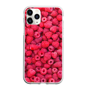 Чехол для iPhone 11 Pro матовый с принтом Малинки , Силикон |  | raspberry | летняя | ягодн