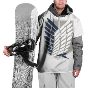 Накидка на куртку 3D с принтом Attack on titan , 100% полиэстер |  | Тематика изображения на принте: 