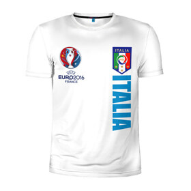 Мужская футболка 3D спортивная с принтом Евро 2016 , 100% полиэстер с улучшенными характеристиками | приталенный силуэт, круглая горловина, широкие плечи, сужается к линии бедра | евро