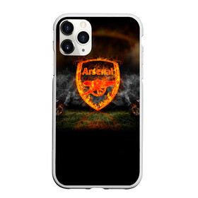 Чехол для iPhone 11 Pro матовый с принтом Arsenal FC Gunners , Силикон |  | футбол