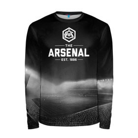 Мужской лонгслив 3D с принтом Arsenal FC , 100% полиэстер | длинные рукава, круглый вырез горловины, полуприлегающий силуэт | арсенал