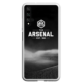 Чехол для Honor 20 с принтом Arsenal FC , Силикон | Область печати: задняя сторона чехла, без боковых панелей | Тематика изображения на принте: арсенал