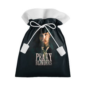 Подарочный 3D мешок с принтом Peaky Blinders 1 , 100% полиэстер | Размер: 29*39 см | Тематика изображения на принте: peaky blinders | козырьки | козырьки сериал | острые козырьки | томас шелби