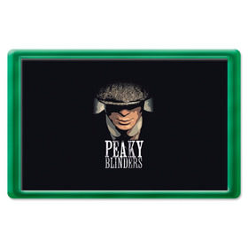 Магнит 45*70 с принтом Peaky Blinders 5 , Пластик | Размер: 78*52 мм; Размер печати: 70*45 | Тематика изображения на принте: peaky blinders | козырьки | козырьки сериал | острые козырьки | томас шелби