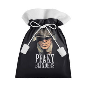 Подарочный 3D мешок с принтом Peaky Blinders 5 , 100% полиэстер | Размер: 29*39 см | Тематика изображения на принте: peaky blinders | козырьки | козырьки сериал | острые козырьки | томас шелби