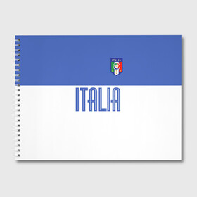 Альбом для рисования с принтом Сборная Италии по футболу , 100% бумага
 | матовая бумага, плотность 200 мг. | европы | италия