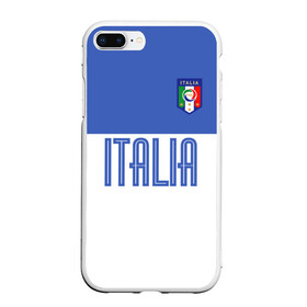 Чехол для iPhone 7Plus/8 Plus матовый с принтом Сборная Италии по футболу , Силикон | Область печати: задняя сторона чехла, без боковых панелей | европы | италия