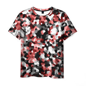 Мужская футболка 3D с принтом Городской камуфляж , 100% полиэфир | прямой крой, круглый вырез горловины, длина до линии бедер | camo | camouflage | urban | камо