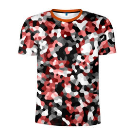 Мужская футболка 3D спортивная с принтом Городской камуфляж , 100% полиэстер с улучшенными характеристиками | приталенный силуэт, круглая горловина, широкие плечи, сужается к линии бедра | camo | camouflage | urban | камо