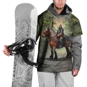 Накидка на куртку 3D с принтом Конь. Русь , 100% полиэстер |  | russia | армия | конь | лошадь | российская федерация | россия | русский | рф | силовые структуры