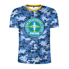 Мужская футболка 3D спортивная с принтом ВВС России , 100% полиэстер с улучшенными характеристиками | приталенный силуэт, круглая горловина, широкие плечи, сужается к линии бедра | авиация | армейская атрибутика | армия | ввс | всё выше | день ввс | и выше | камуфляж | небо | россия | самолёты