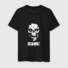Мужская футболка хлопок с принтом Doom 4 Head Revenant , 100% хлопок | прямой крой, круглый вырез горловины, длина до линии бедер, слегка спущенное плечо. | 