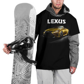 Накидка на куртку 3D с принтом Lexus , 100% полиэстер |  | Тематика изображения на принте: lexus | авто | автомобиль | лексус | машина