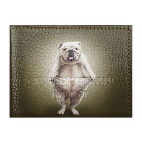 Обложка для студенческого билета с принтом Бульдог английский , натуральная кожа | Размер: 11*8 см; Печать на всей внешней стороне | animals | breed | dog | english bulldog | funny | joke | pants | surrealism | бульдог английский | животное | порода | прикол | собака | сюрреализм | шутка
