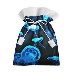 Подарочный 3D мешок с принтом Meduse , 100% полиэстер | Размер: 29*39 см | вода | медузы | море | морские | океан