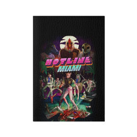 Обложка для паспорта матовая кожа с принтом Hotline Miami 17 , натуральная матовая кожа | размер 19,3 х 13,7 см; прозрачные пластиковые крепления | game | hotline miami | hotlinemiami | игры | майями | хотлайн | хотланй майами