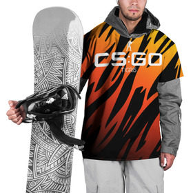Накидка на куртку 3D с принтом cs:go - Tigris cz-auto style (Тигр) , 100% полиэстер |  | cs | csgo | go | кс | тигр | хищник
