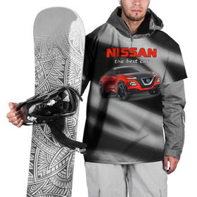 Накидка на куртку 3D с принтом Nissan - лучшая машина , 100% полиэстер |  | nissan | авто | автомобиль | ниссан