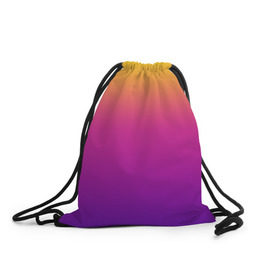 Рюкзак-мешок 3D с принтом Чёткий градиент , 100% полиэстер | плотность ткани — 200 г/м2, размер — 35 х 45 см; лямки — толстые шнурки, застежка на шнуровке, без карманов и подкладки | cs:go | градиент | диджей | желтый | музыка | розовый | синий | фиолетовый | чёткий