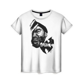 Женская футболка 3D с принтом Methodman , 100% полиэфир ( синтетическое хлопкоподобное полотно) | прямой крой, круглый вырез горловины, длина до линии бедер | gza | hip hop | rza | wu fam | ву танг клан | хип хоп