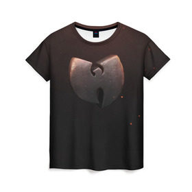 Женская футболка 3D с принтом Wu-tang Clan , 100% полиэфир ( синтетическое хлопкоподобное полотно) | прямой крой, круглый вырез горловины, длина до линии бедер | gza | hip hop | rza | wu fam | ву танг клан | хип хоп
