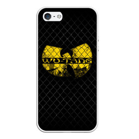 Чехол для iPhone 5/5S матовый с принтом Wu-Tang Clan , Силикон | Область печати: задняя сторона чехла, без боковых панелей | wu tang