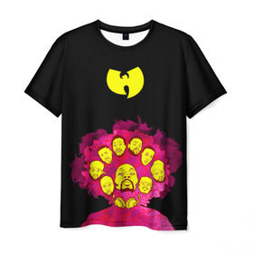 Мужская футболка 3D с принтом Wu-Tang Clan , 100% полиэфир | прямой крой, круглый вырез горловины, длина до линии бедер | wu tang