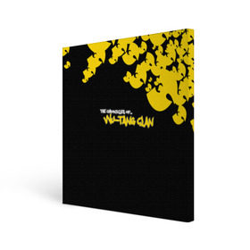 Холст квадратный с принтом Wu-Tang clan , 100% ПВХ |  | Тематика изображения на принте: wu tang