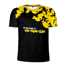 Мужская футболка 3D спортивная с принтом Wu-Tang clan , 100% полиэстер с улучшенными характеристиками | приталенный силуэт, круглая горловина, широкие плечи, сужается к линии бедра | wu tang