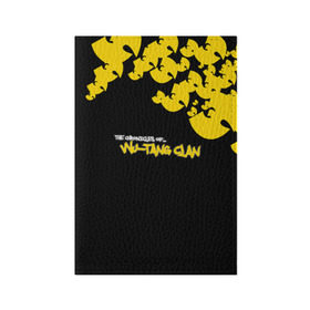 Обложка для паспорта матовая кожа с принтом Wu-Tang clan , натуральная матовая кожа | размер 19,3 х 13,7 см; прозрачные пластиковые крепления | Тематика изображения на принте: wu tang