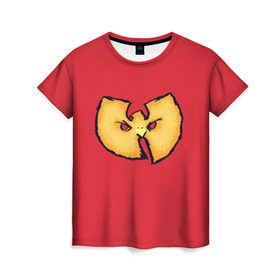 Женская футболка 3D с принтом Wu-tang Clan , 100% полиэфир ( синтетическое хлопкоподобное полотно) | прямой крой, круглый вырез горловины, длина до линии бедер | wu tang