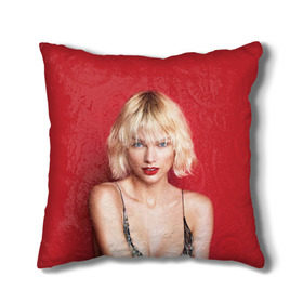 Подушка 3D с принтом Taylor Swift , наволочка – 100% полиэстер, наполнитель – холлофайбер (легкий наполнитель, не вызывает аллергию). | состоит из подушки и наволочки. Наволочка на молнии, легко снимается для стирки | звезда | знаменитость | музыка | певица