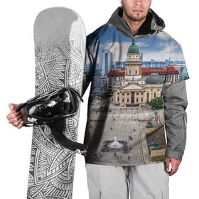 Накидка на куртку 3D с принтом Германия , 100% полиэстер |  | Тематика изображения на принте: 