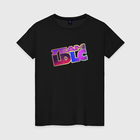 Женская футболка хлопок с принтом cs:go - Team LDLC 2014 , 100% хлопок | прямой крой, круглый вырез горловины, длина до линии бедер, слегка спущенное плечо | 