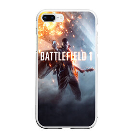 Чехол для iPhone 7Plus/8 Plus матовый с принтом Battlefield , Силикон | Область печати: задняя сторона чехла, без боковых панелей | battlefield батла | батлфилд