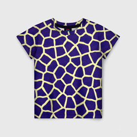 Детская футболка 3D с принтом Giraffe , 100% гипоаллергенный полиэфир | прямой крой, круглый вырез горловины, длина до линии бедер, чуть спущенное плечо, ткань немного тянется | жираф