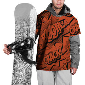 Накидка на куртку 3D с принтом cs:go - Boom , 100% полиэстер |  | разовый заказ (после заказа макет удалю)
