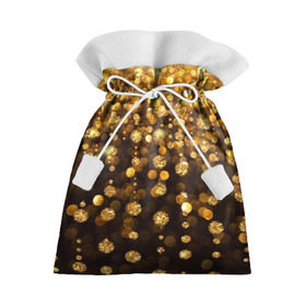 Подарочный 3D мешок с принтом Золотой дождь , 100% полиэстер | Размер: 29*39 см | Тематика изображения на принте: dance | klub | золото | клуб | праздник | танцы
