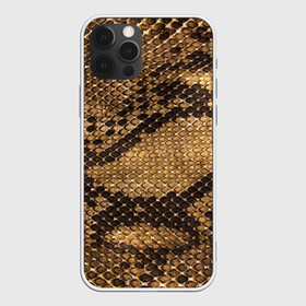 Чехол для iPhone 12 Pro с принтом Змеиная кожа , силикон | область печати: задняя сторона чехла, без боковых панелей | Тематика изображения на принте: животные | змея | кожа | орнамент | узор