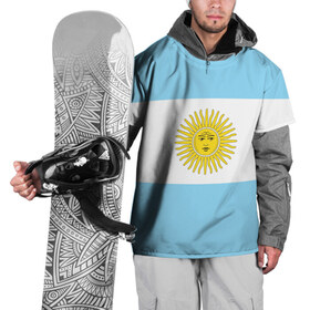 Накидка на куртку 3D с принтом Аргентина , 100% полиэстер |  | 